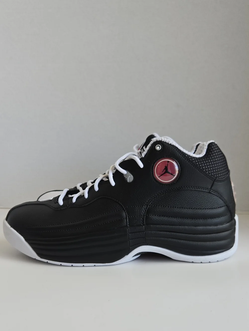 Jordan Jumpman Team 1 Black Varsity Red Shoes Mens Size 9 CV8926-002 NIB